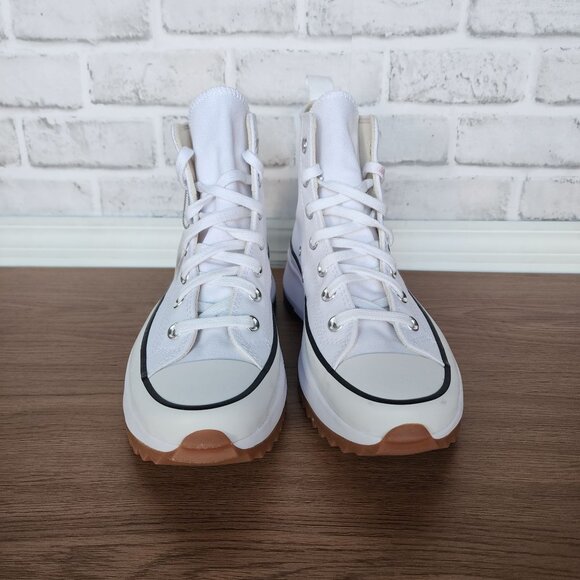 ⭐Converse Chuck Taylor Run Star Hike Hi Sz 5.5 Mens Shoes Sneakers White 166799C - Picture 4 of 9